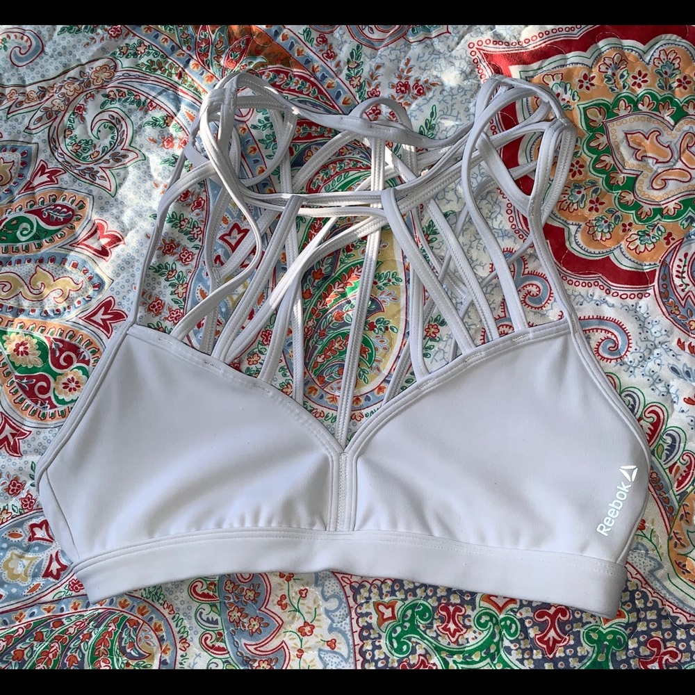 Reebok strappy sport bra
